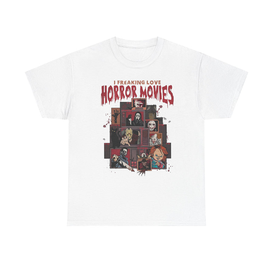 Love Horror Movies T-Shirt White