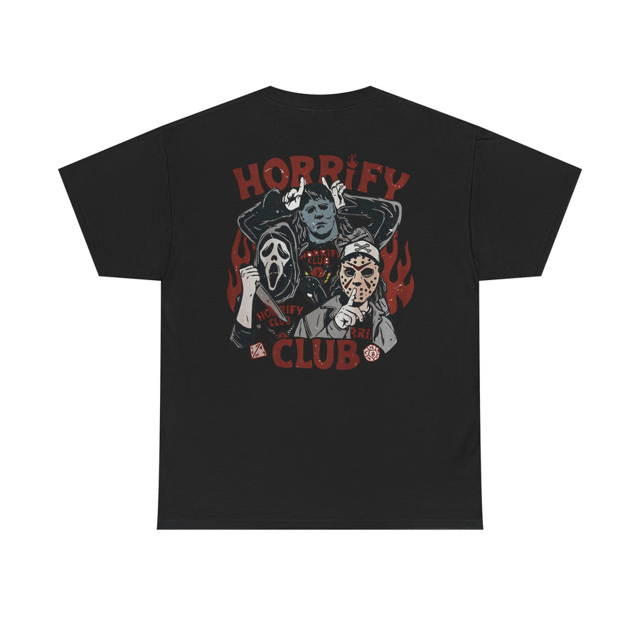Horrify Club T-Shirt Black