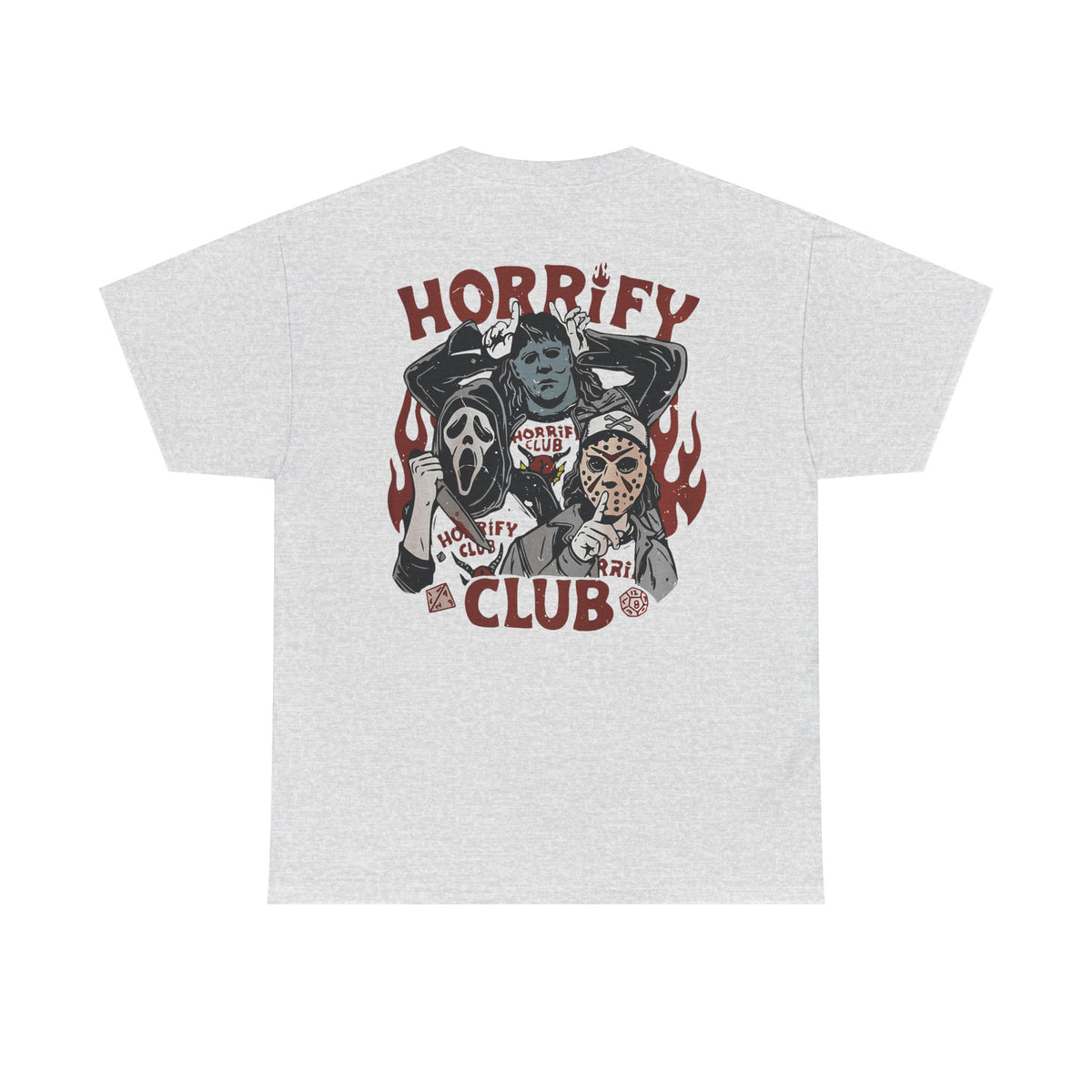 Horrify Club T-Shirt White