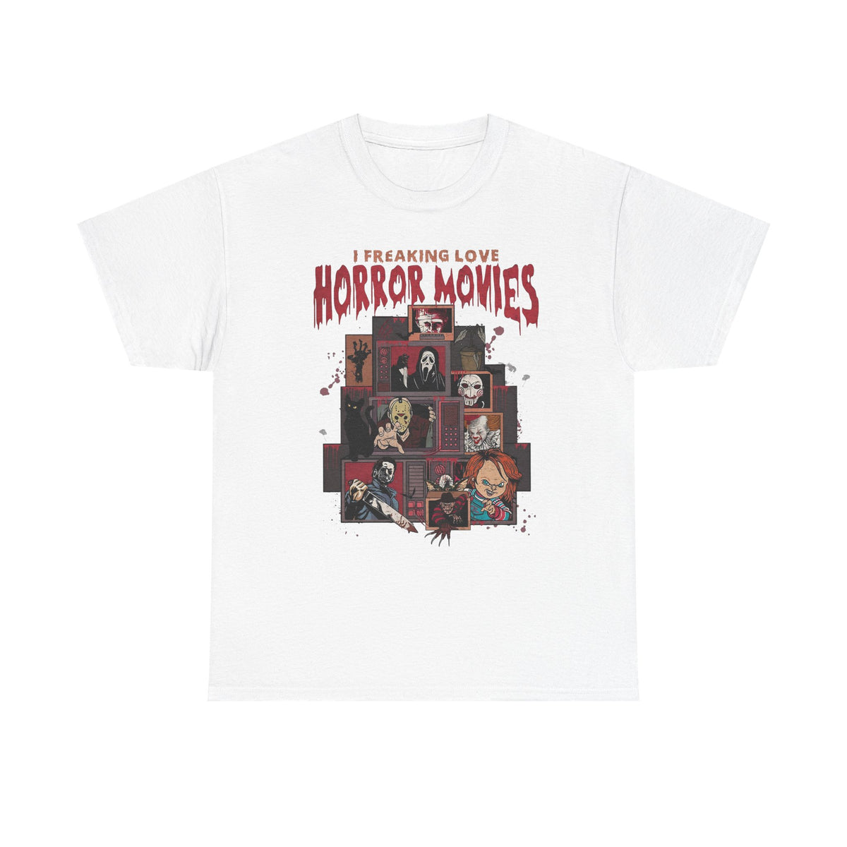 Love Horror Movies T-Shirt White